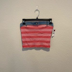 Tommy Hilfiger denim trim bandeau top